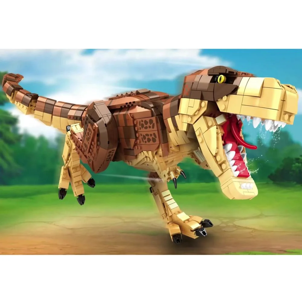 Stavebnica Tyrannosaurus 1606ks, plast