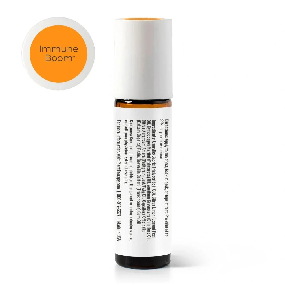 Plant Therapy KidSafe Imunitný boom roll on 10 ml Objem: 10 ml