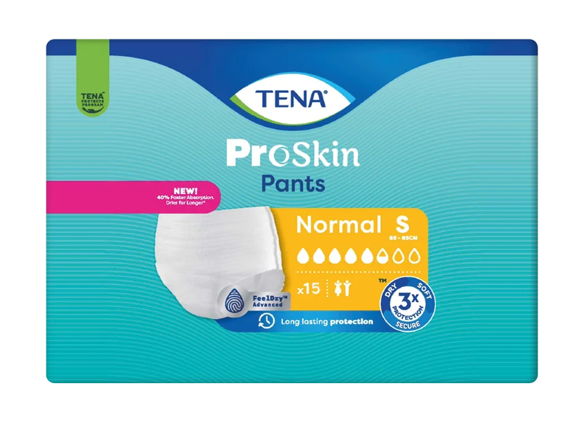 TENA Pants Normal S 1×15 ks, naťahovacie nohavičky