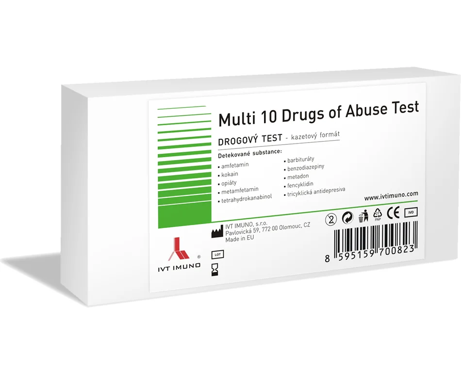 Drogový test Multi 10 1 x test