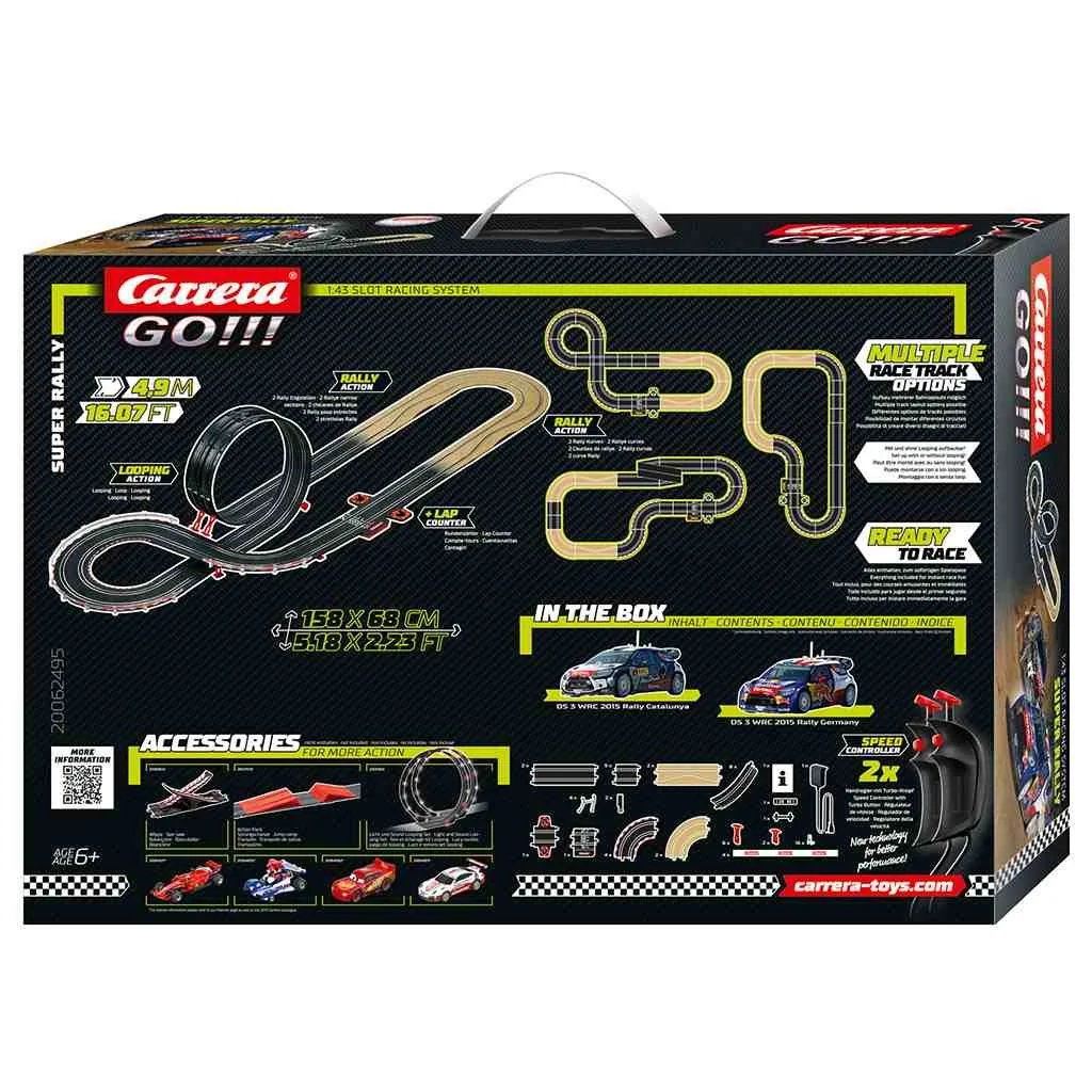 Autodráha Carrera Go Super Rally 4,9m , 20C54031