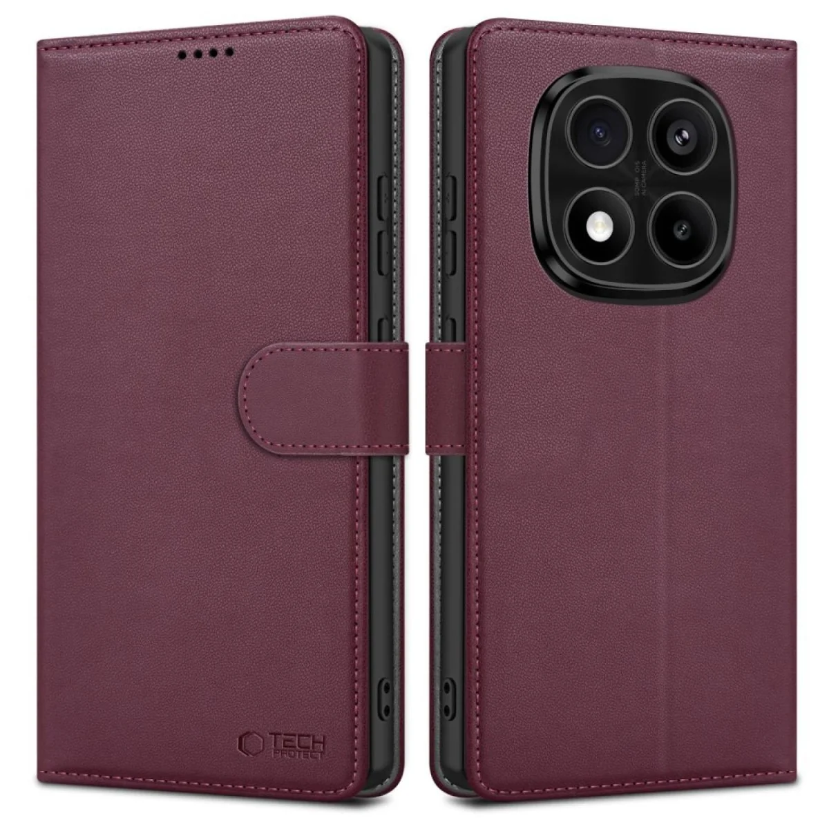 Wallet obal na Xiaomi Redmi Note 14 Pro 5G Červená