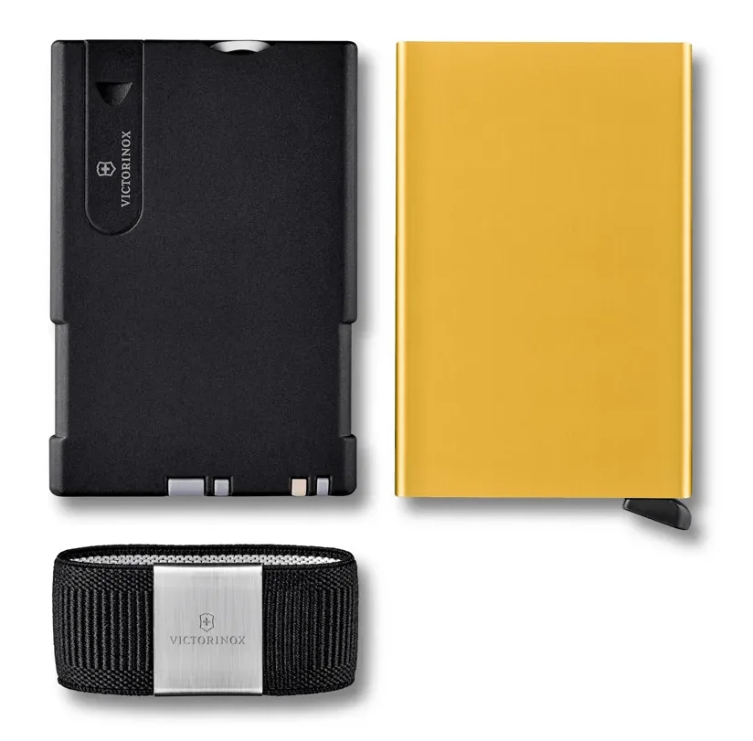 Victorinox 0.7250.38 Smart Card Peňaženka, farba Delightful Gold
