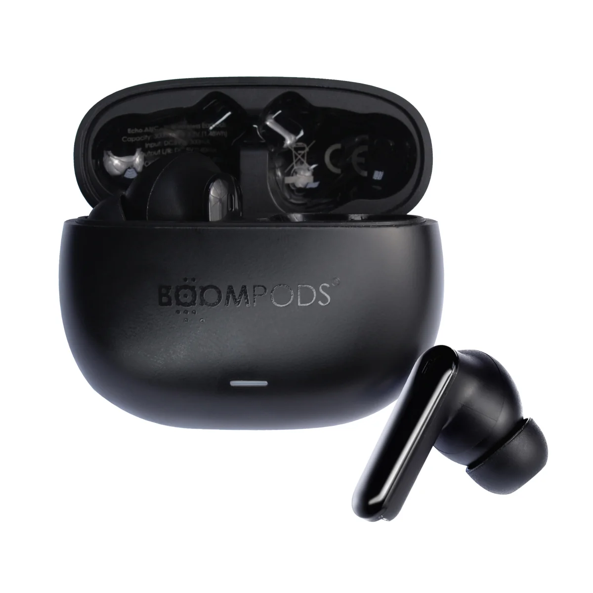BOOMPODS echobuds ANC bezdrôtové slúchadlá čierne
