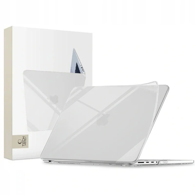 Tech-Protect Softshell kryt na MacBook Pro 16'' M1-M5 / M5 Pro / M5 Pro Max 2021-2026, crystal
