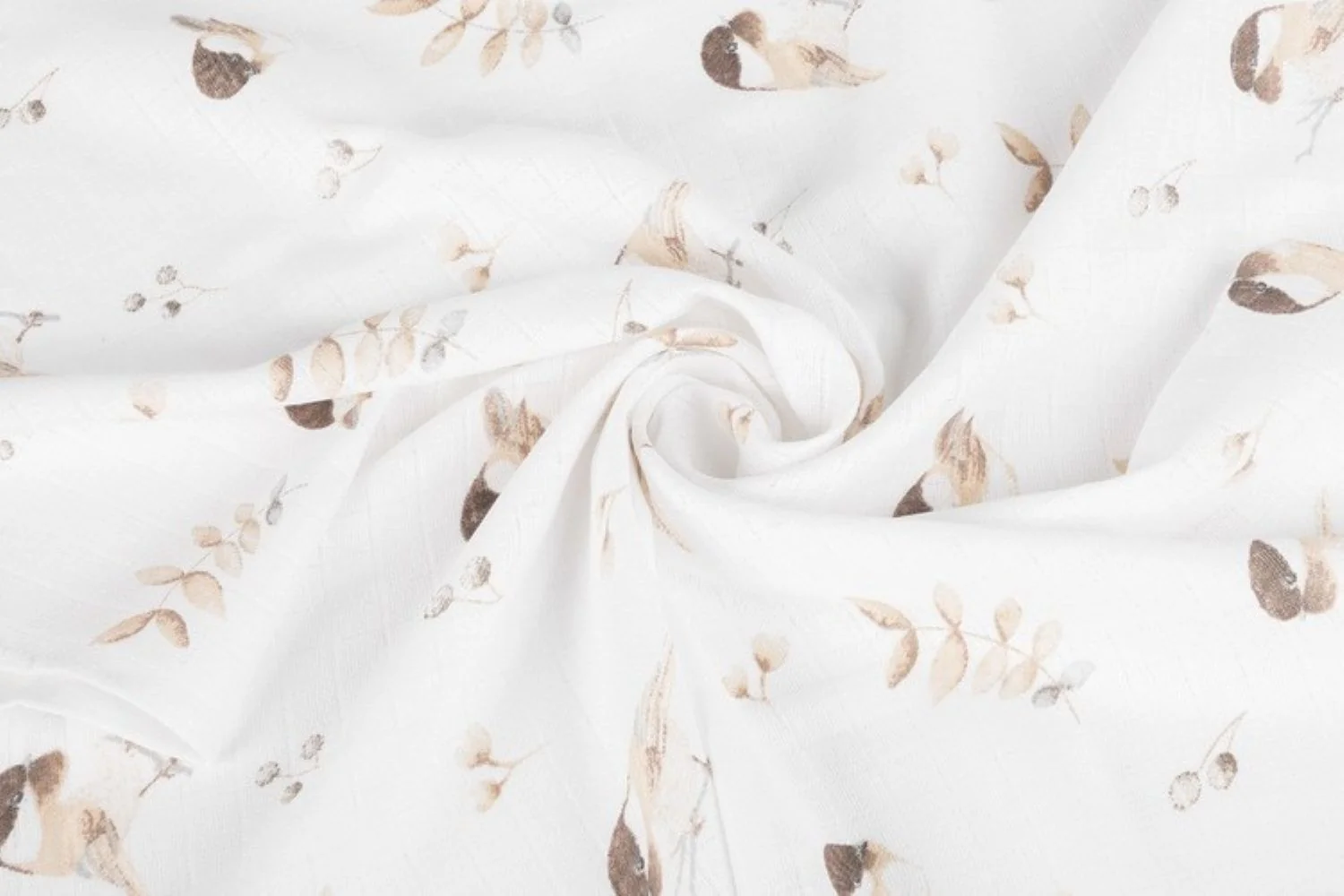 Tetra plienky Basic 70×80 cm Floral grey - sada 5 ks, 100% bavlna