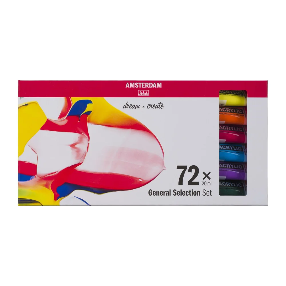 Amsterdam Standard Series  Akrylové farby 72x20ml-Amsterdam