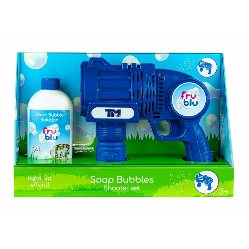 FRU BLU Mega blaster bublifuk, pištoľ na bubliny + roztok 0,4 l