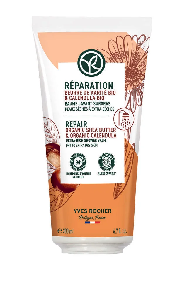 Yves Rocher Regeneračný sprchovací balzam 1×200 ml, sprchový balzam