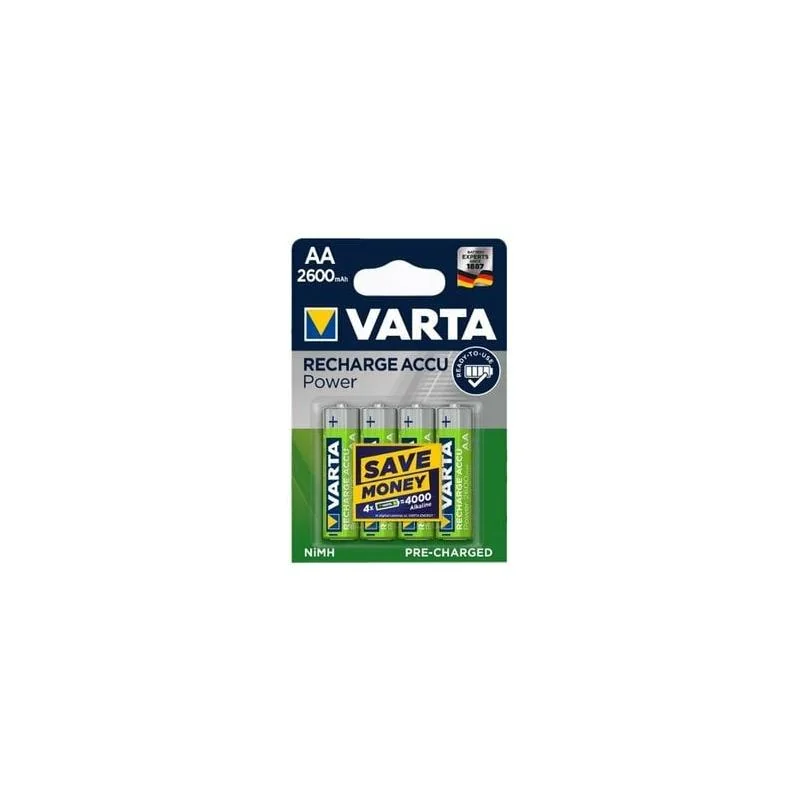 Varta ACCU R2U AA 2600mAh nabíjacie batérie 4ks 5716101404