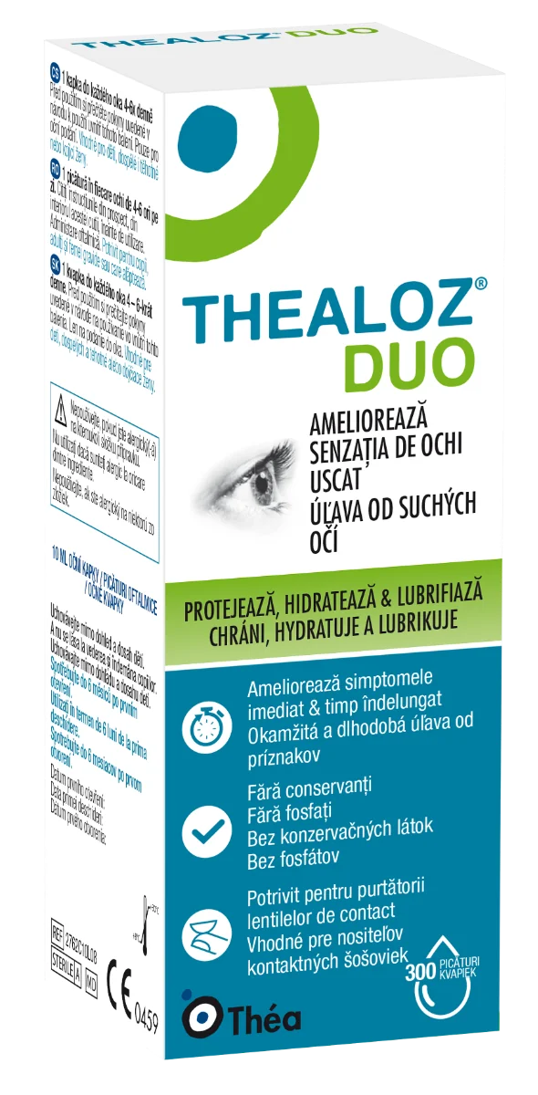 Thealoz Duo 1×10 ml, očné kvapky