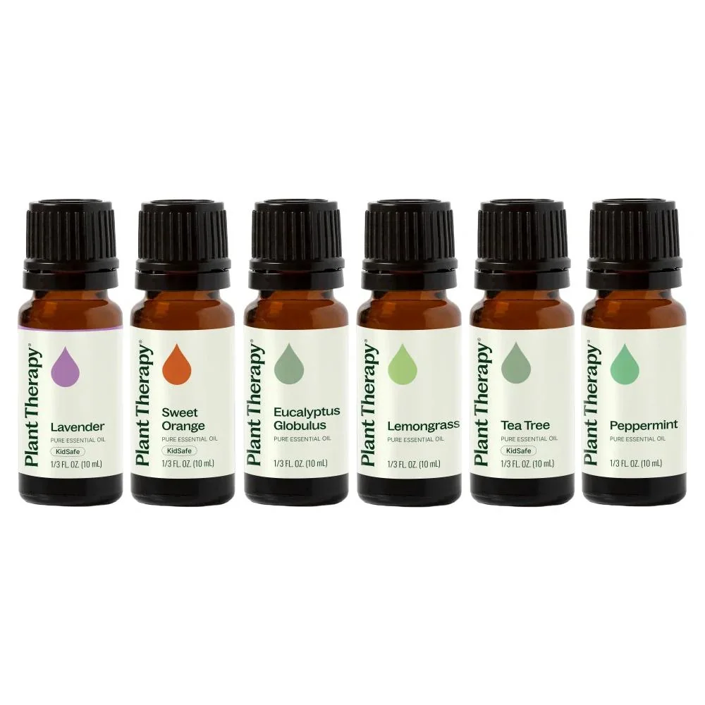 Plant Therapy Breathe Easy set esenciálnych olejov pre ľahké dýchanie 6x10ml Objem: 60 ml