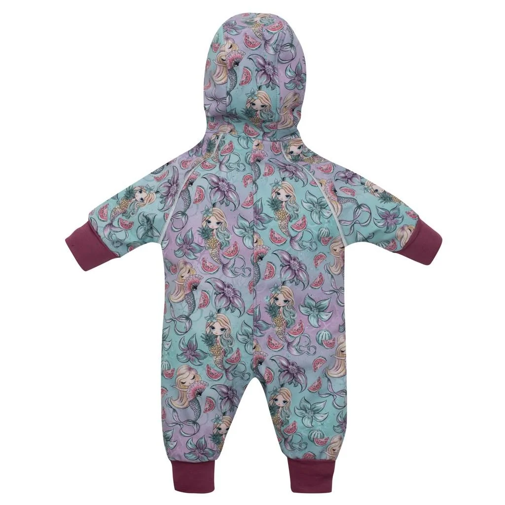 Softshellový dojčenský overal New Baby Morské panny 74 (6-9m),