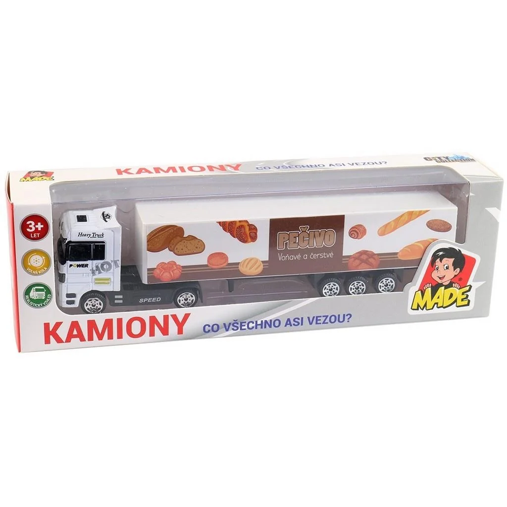 Kamión s českým textom na návese , 290073