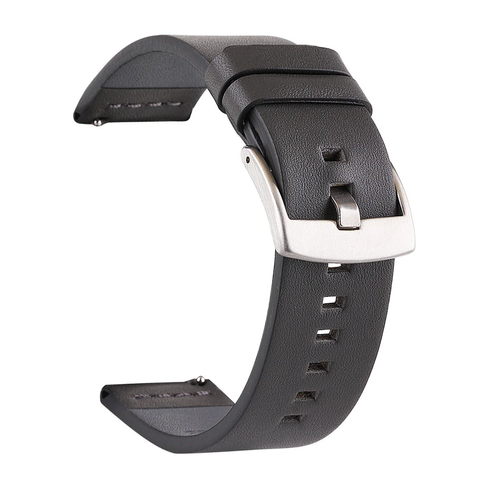 BStrap Fine Leather remienok na Xiaomi Amazfit GTR Mini black