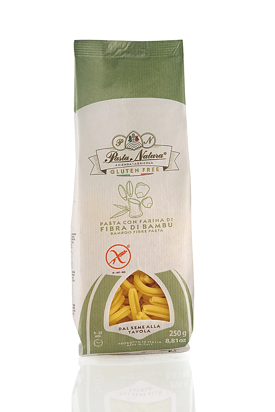 PASTA NATURA Bambusové cestoviny Casareccia 250 g