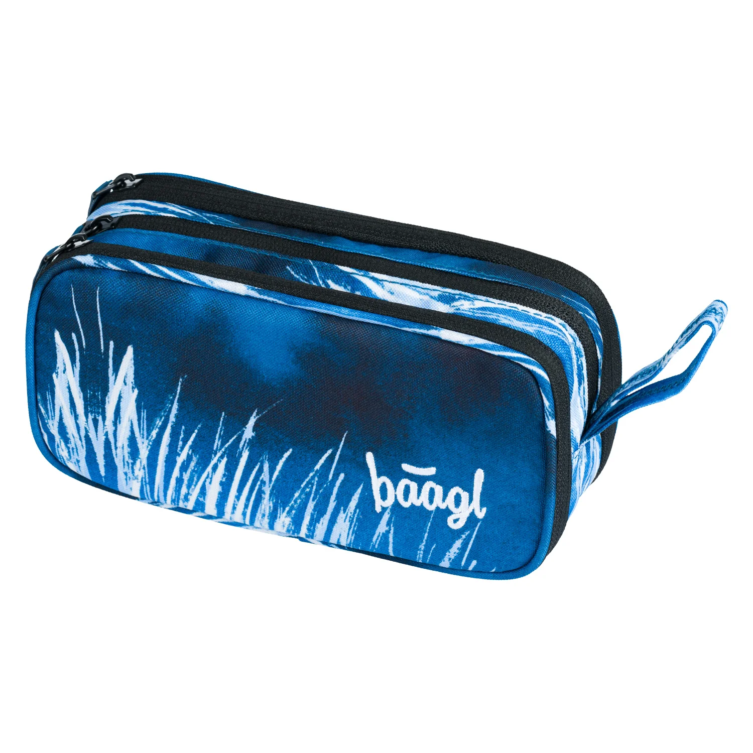 Baagl Študentský peračník Etui Steel grafitovo sivý