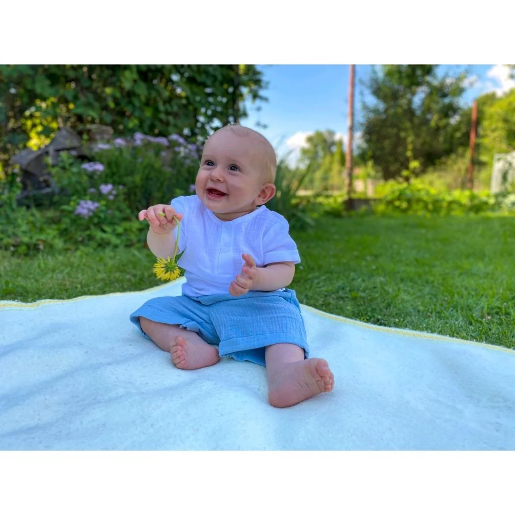 Dojčenská mušelínová súpravička New Baby Summer Nature