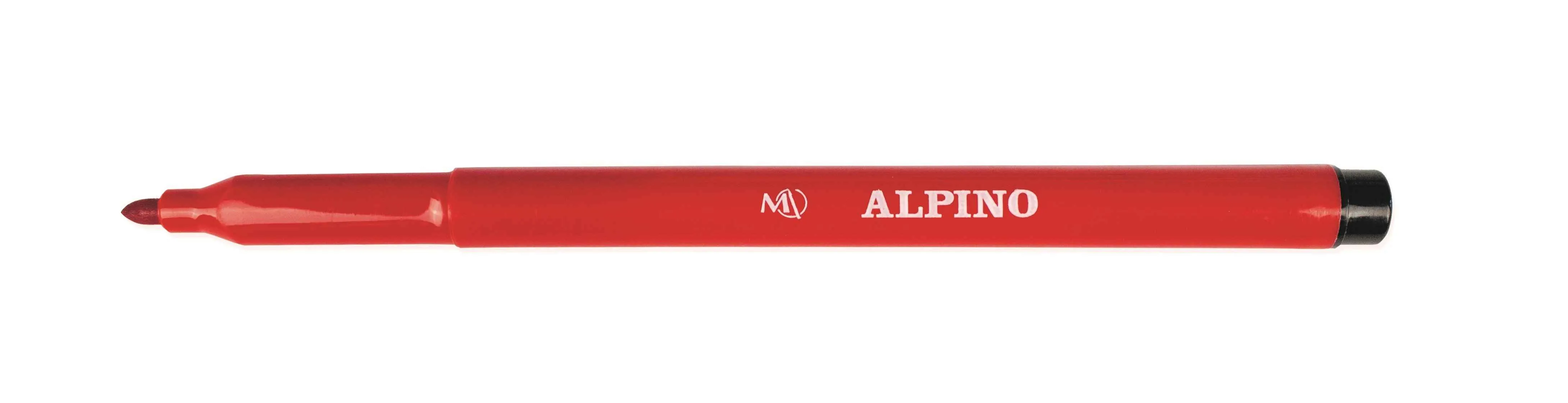ALPINO Balenie 12 farebných fixiek 1×1 set, farebné fixky