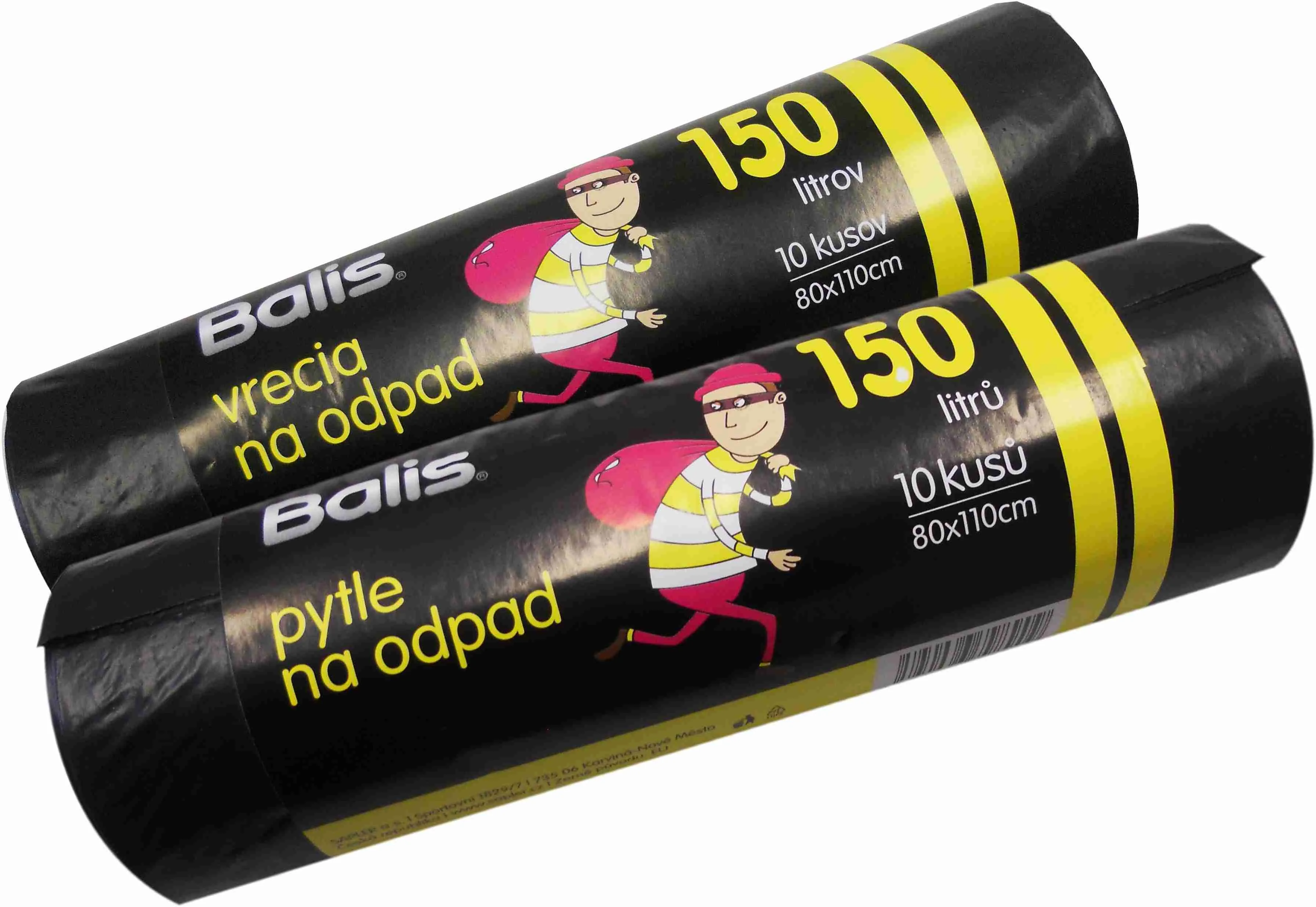 BALIS Vrecia na odpad 150l/10ks 1×10 ks, vrecia
