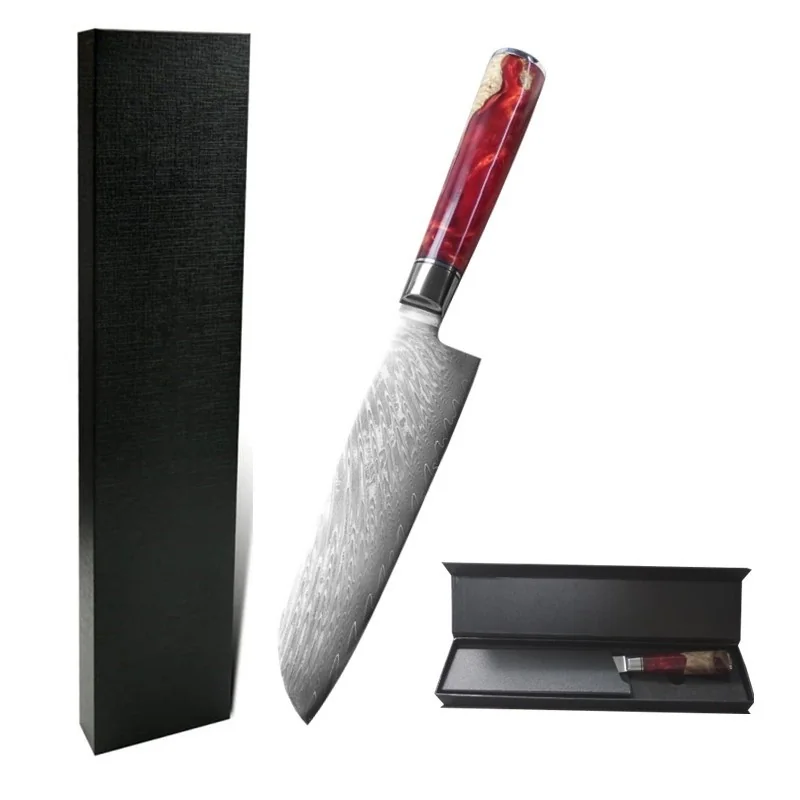 Damaškový kuchynský nôž 37cm, čepeľ 23,5cm
