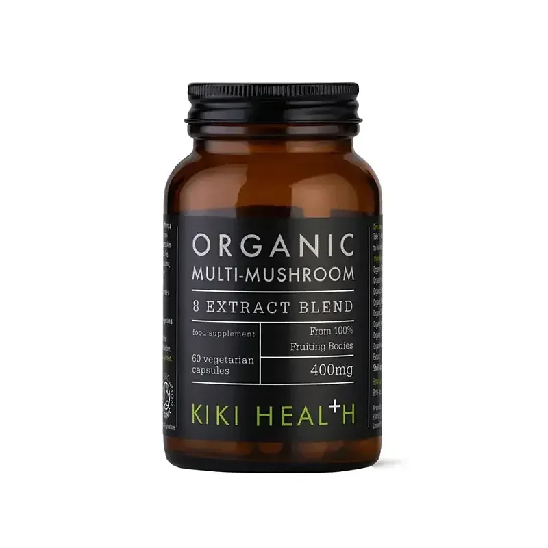 KIKI Health Komplex extraktov z vitálnych húb, 60 kapsúl