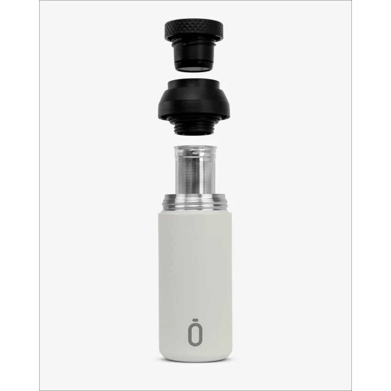 Runbott Cup Mii Malá nerezová termofľaša – 350ml, Krémová