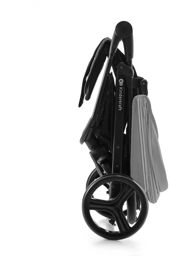 KINDERKRAFT SELECT Kočík športový Rine Moonlight Grey, Premium 1×1 ks, kočík