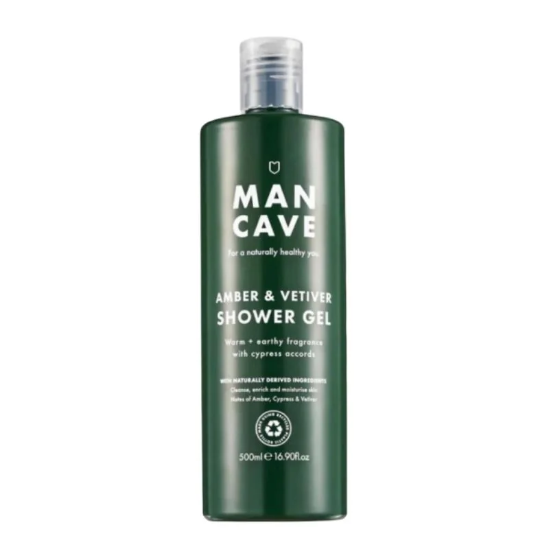 MANCAVE sprchový gél AMBER a VETIVER 500ml