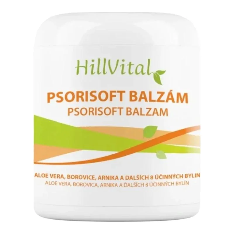 Hillvital Psorisoft balzam 250 ml na zmiernenie psoriázy Objem: 250 ml