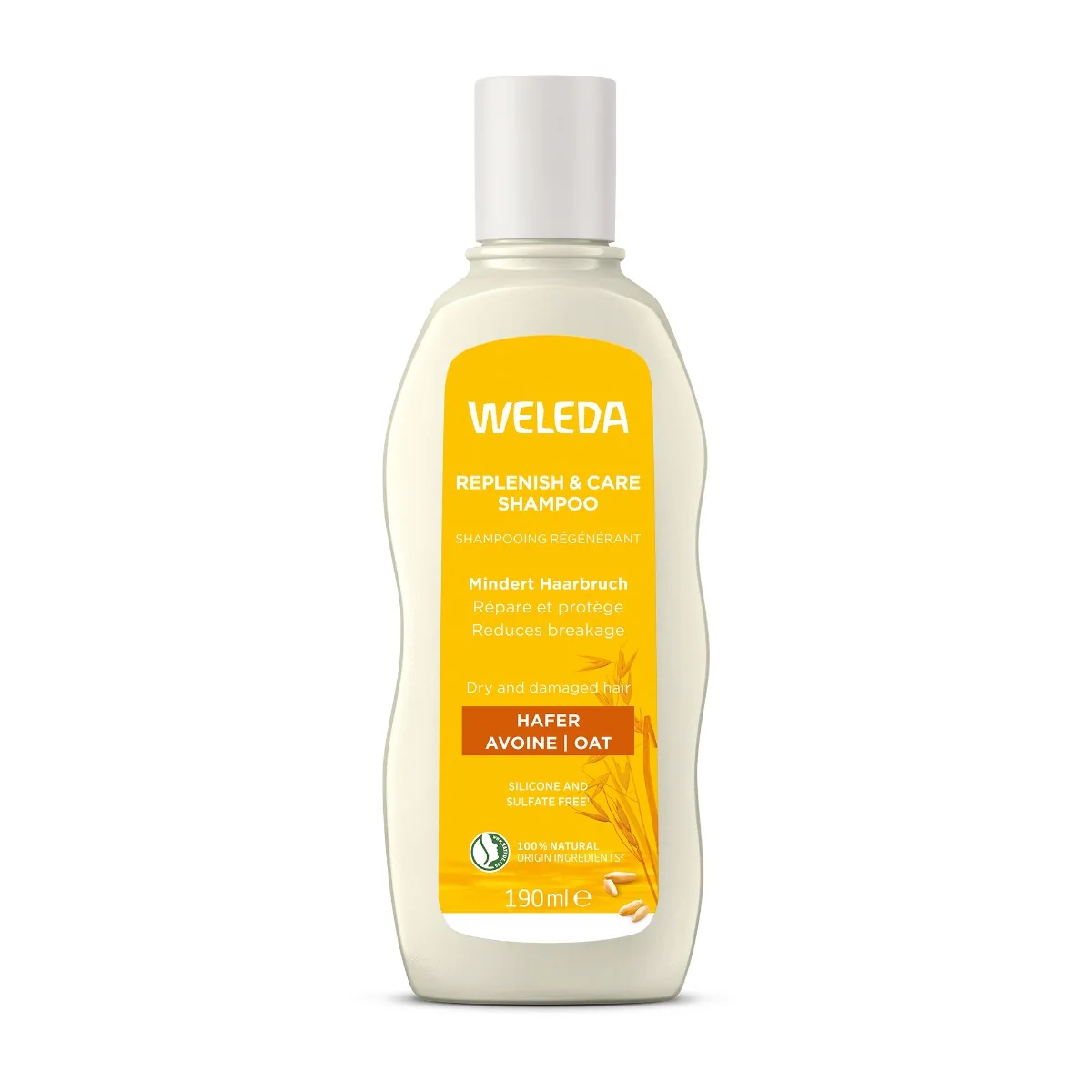 WELEDA Ovsený regeneračný šampón 1×190 ml, šampón