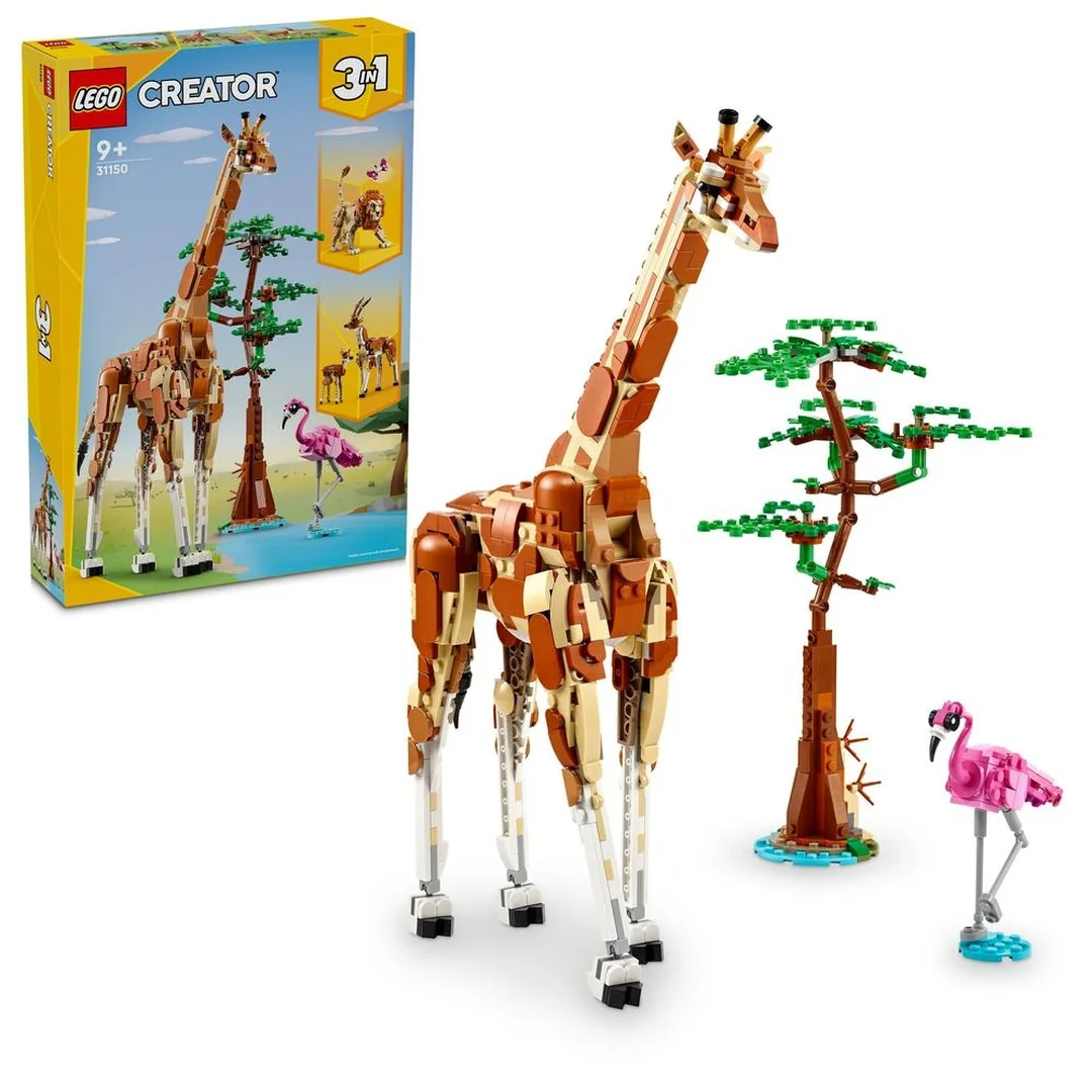LEGO® Creator 3-in-1 31150 Divoké zvieratá zo safari