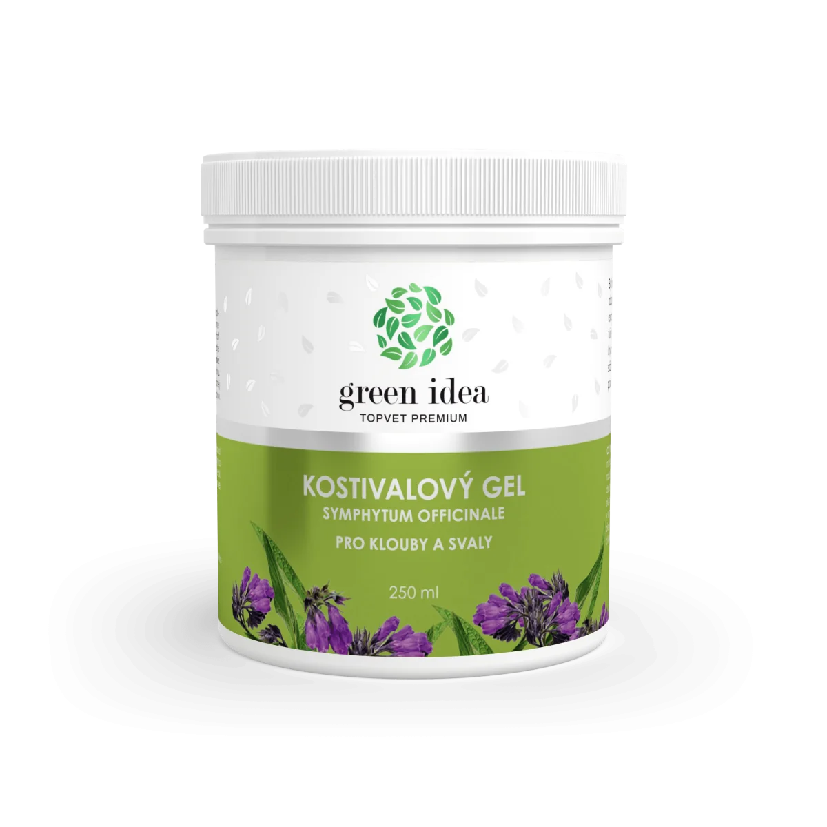 Kostihojový masážny gél 250 ml - Green idea