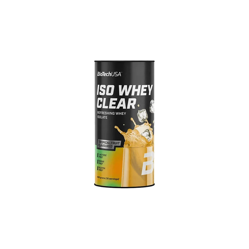 BioTech USA Iso Whey Clear 400 g tropické ovocie