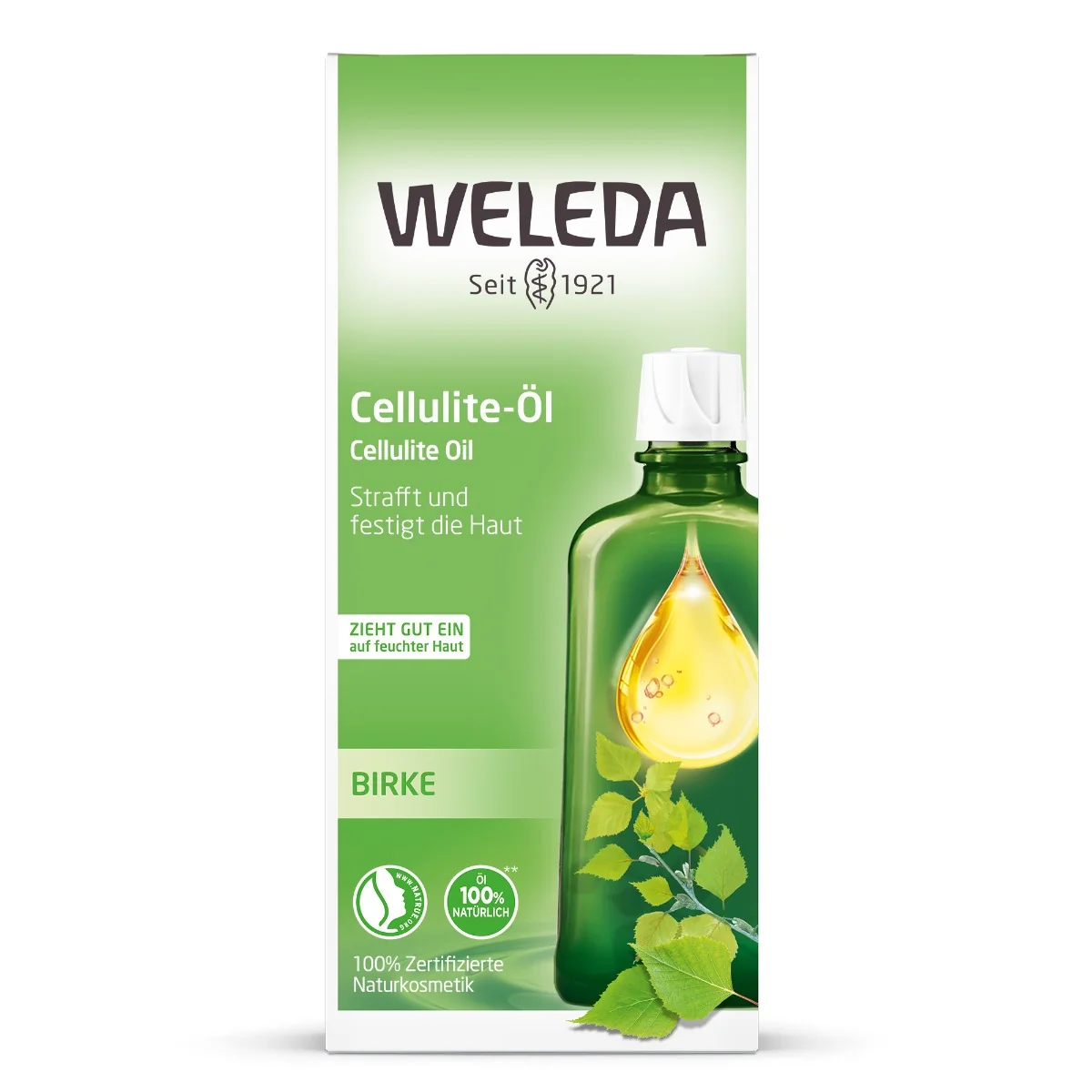 WELEDA Brezový olej na celulitídu 1×200 ml, olej na celulitídu