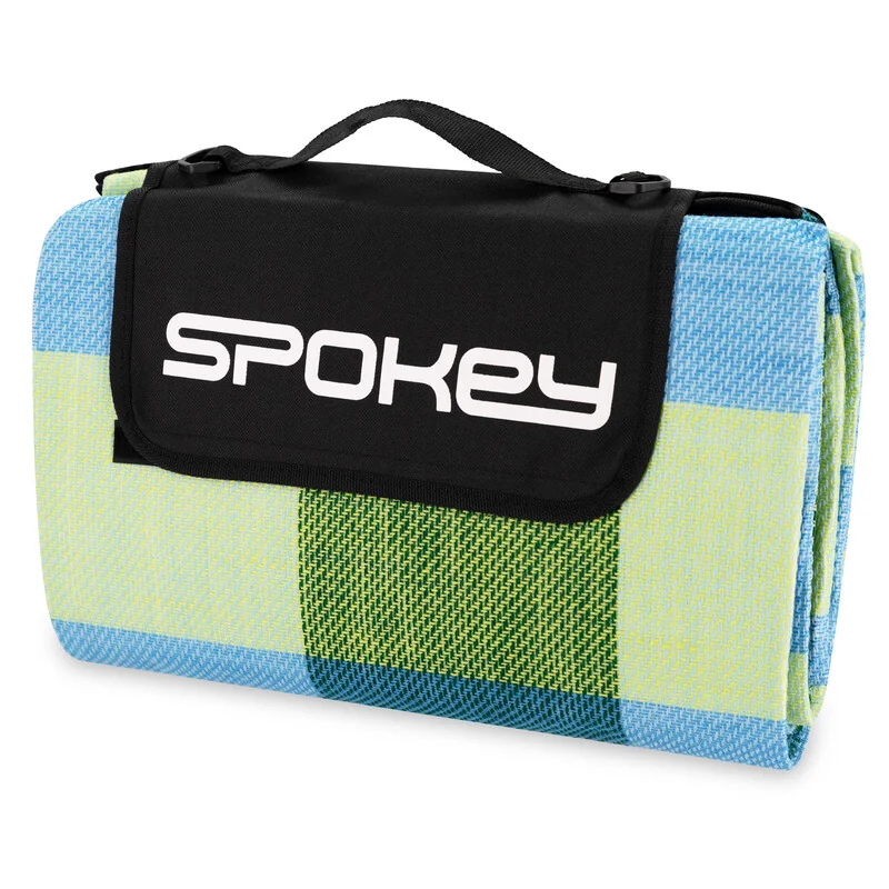 SPOKEY - PICNIC NAVY Akrylová pikniková deka, 150 x 195 cm