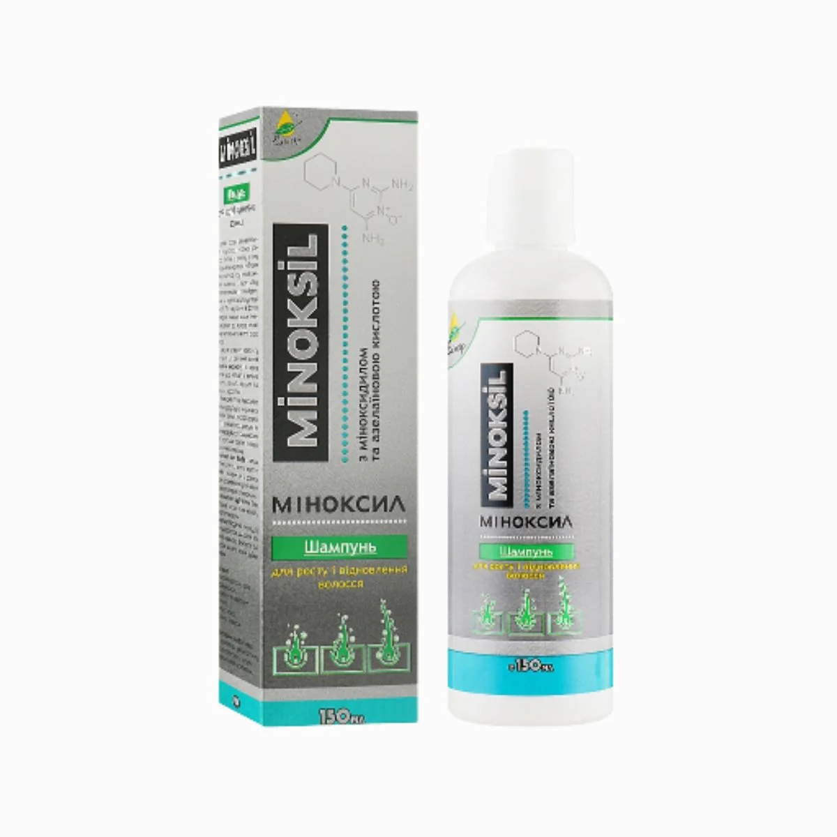 Šampón na rast vlasov Minoksil - 150 ml - Elixir