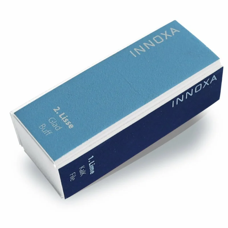 INNOXA VM-N99A, štvorstranná leštička na nechty, 9x3,6x2,9cm, 12ks v displeji
