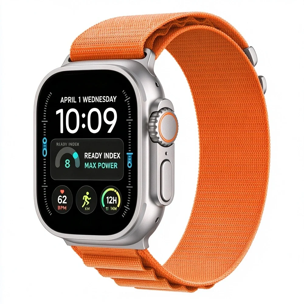 Tech-Protect Nylon Pro remienok na Apple Watch 44/45/46/49mm, orange