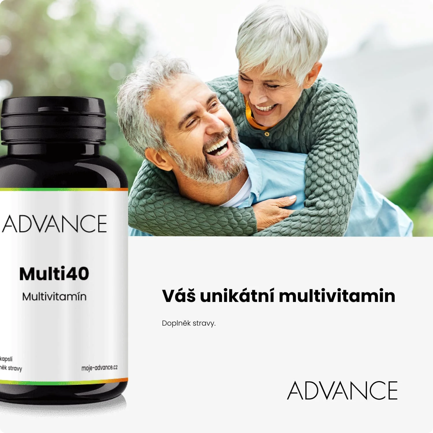 ADVANCE Multi40 pre ženy 90 kapsúl - multivitamín 1×90 cps, výživový doplnok