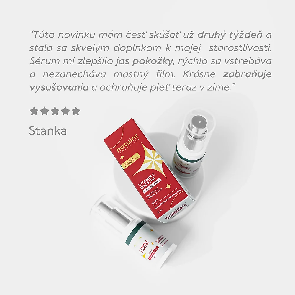 Natuint cosmetics - Sérum s vitamínom C Vitamin C booster