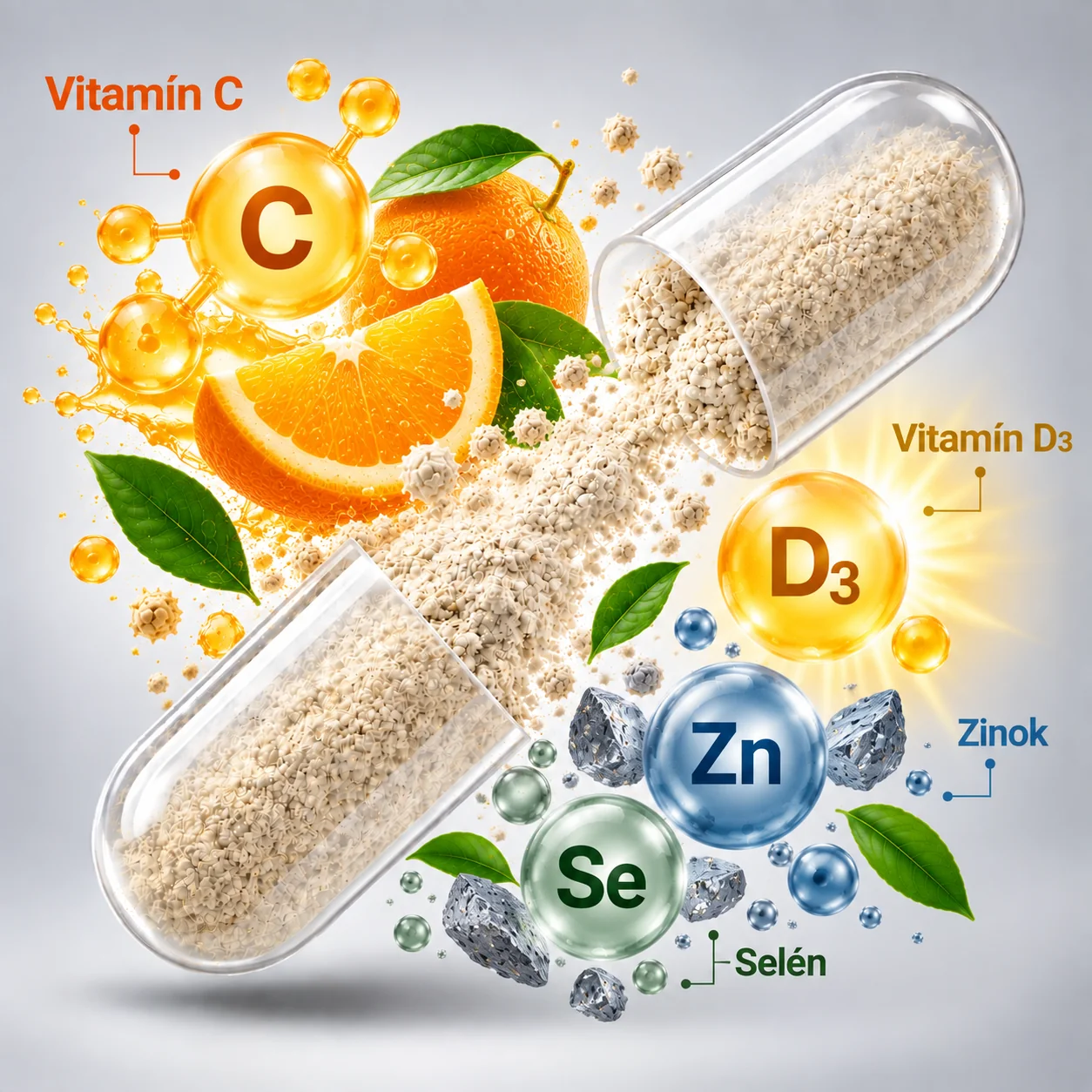 IMUNOMAX COMPLEX C+D+Zinok+Selén 30 cps