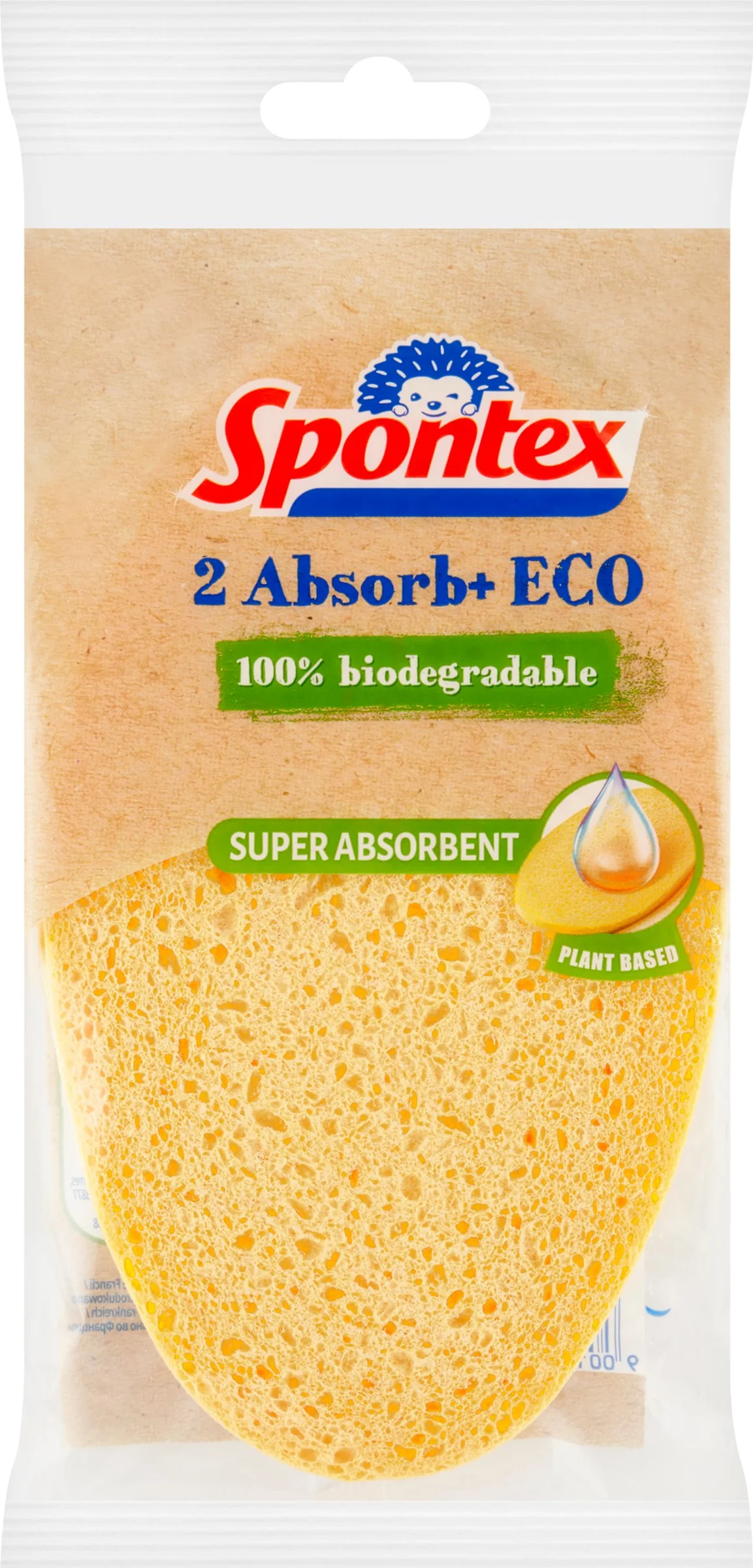 Spontex Absorb+ ECO huba 1×2 ks, hubka