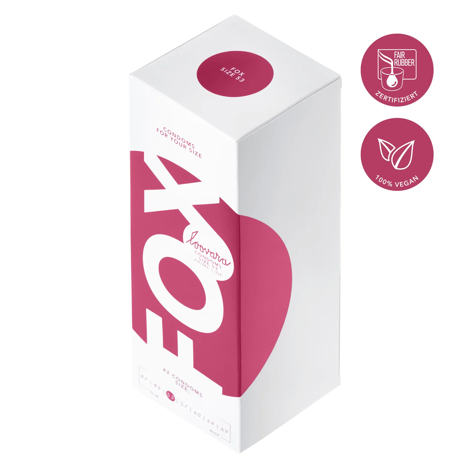 Kondómy - Loovara Fox 53