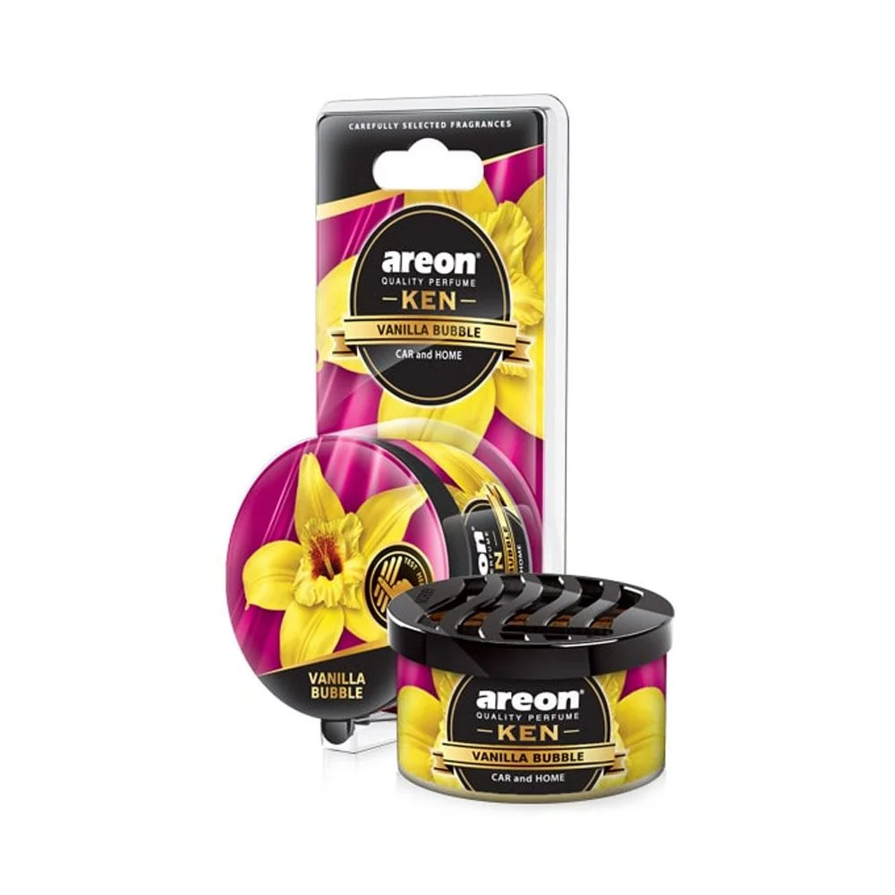 AreonKen blister Vanilla Bubble 35g 1×1 ks, osviežovač vzduchu