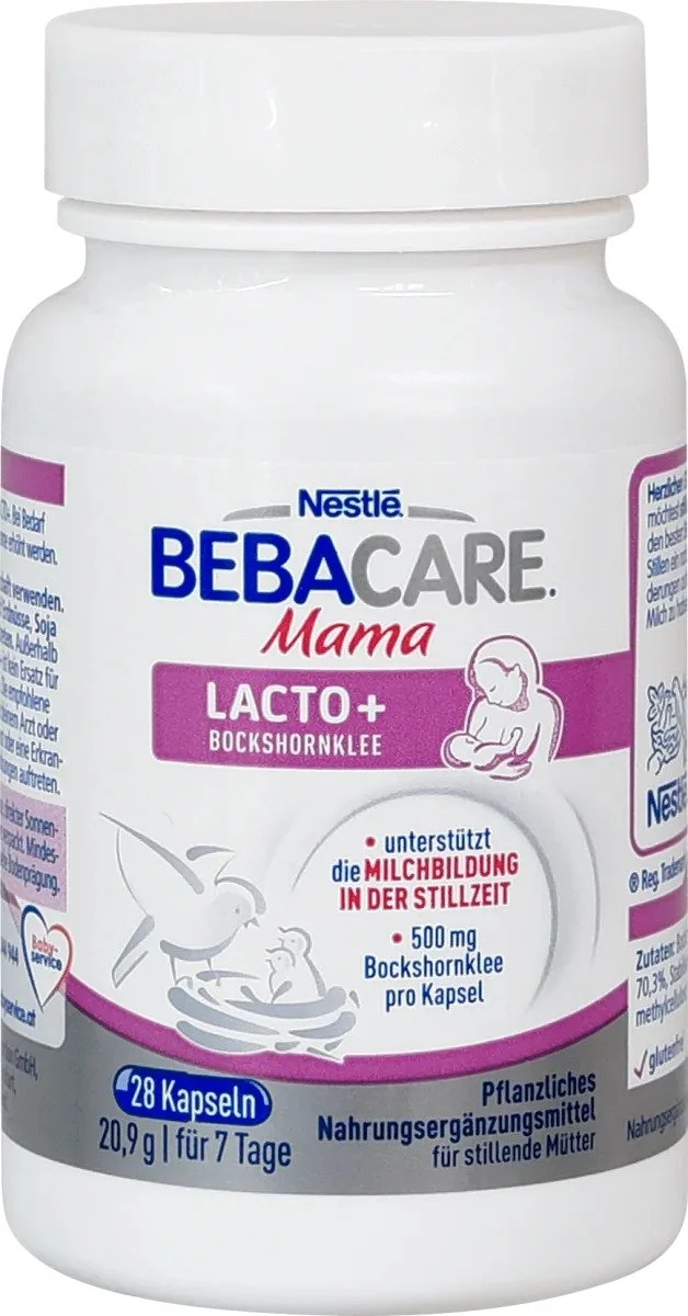 BEBACARE Mama LACTO+ cps (senovka grécka) 1x28 ks