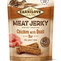 Carnilove Jerky Kuracia Tyčinka s Prepelicou 100g