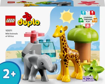 LEGO® DUPLO® 10971 Divoké zvieratá Afriky 1×1 ks, lego stavebnica