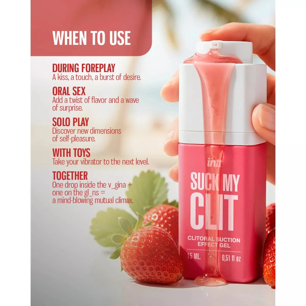 Stimulačný gél Tropical Mango 15 ml
