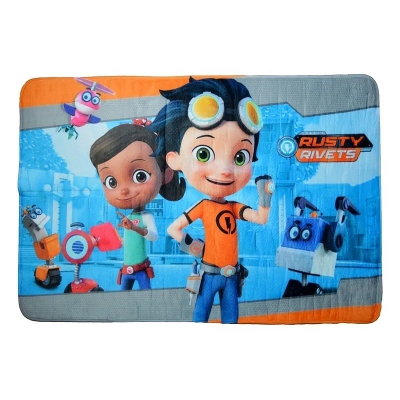 Nickelodeon detský koberec Rusty Rivets 100x150 cm, ultra mäkký